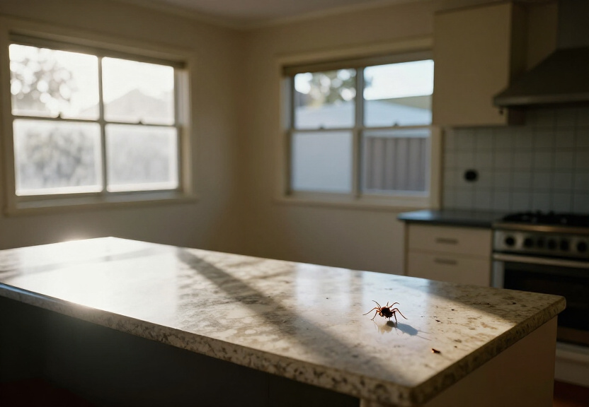 Ant trail in a Pyrmont office before treatment